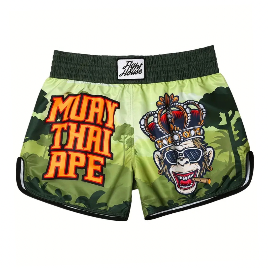 Muay Thai šorc - “Badass monkey”
